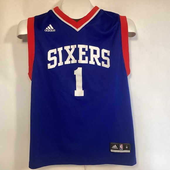 Adidas NBA Philadelphia Sixers Carter- Williams Jersey boys size medium - Picture 3 of 9